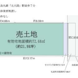 北区小山上板倉町売土地