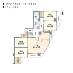 フォルム一条東堀川 11階建て最上階